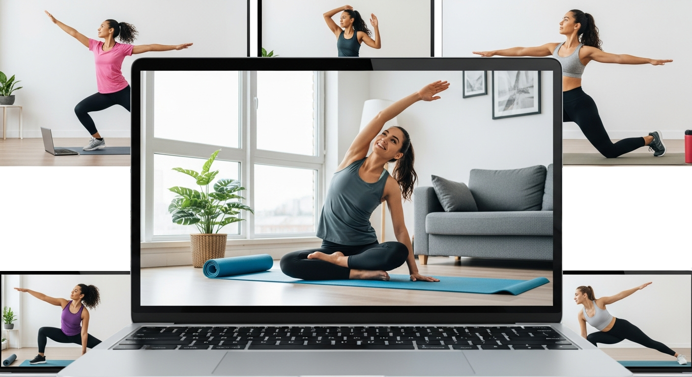 Онлайн групповые фитнес-тренировки Trainova